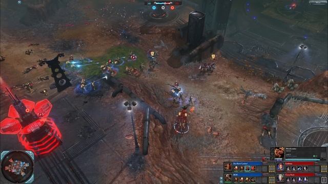 Warhammer 40,000: Dawn of War 2 - 2v2 | The Black Cardinal + SKID [vs] Lindonin + Crazy Duck смотреть онлайн