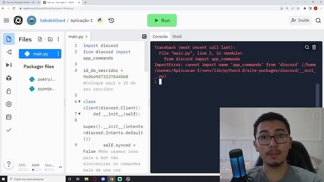 Como CRIAR um BOT no DISCORD SEM BAIXAR NADA e COLOCAR ONLINE em 10 MINUTOS смотреть онлайн