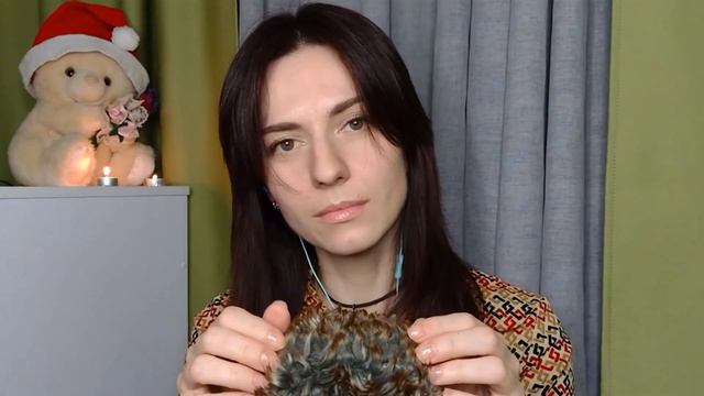 АСМР✨️Очень близкий неразборчивый шепот внутри тебя🔸Поглаживание ветрозащиты🔹️ASMR▪️Whisper inside смотреть онлайн
