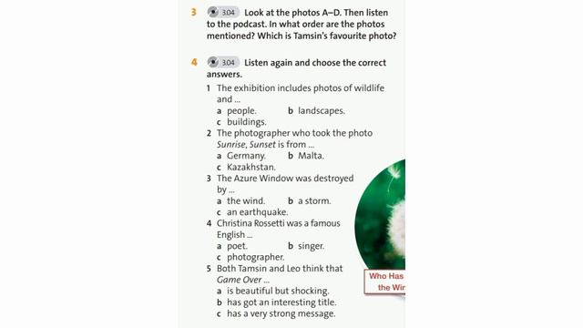 English Plus 8. Module 6. Adjectives: describing art. Ex 3,4 p. 72 смотреть онлайн