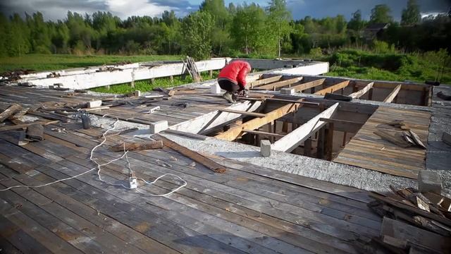 Ребристое монолитное перекрытие своими руками смотреть онлайн