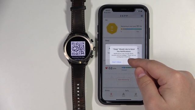 How to Pair AMAZFIT Zepp Z with iPhone – Get Connection смотреть онлайн
