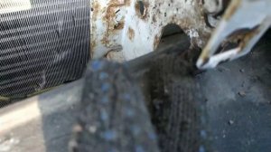 Установка переднего бампера от ваз 2109 на Иж ода 2717