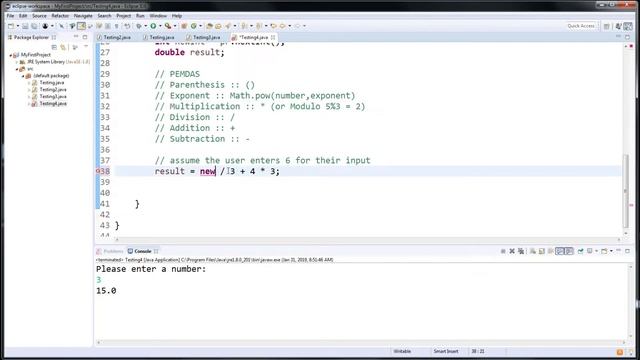 Java Tutorial -- EP13 -- Order of Operations смотреть онлайн
