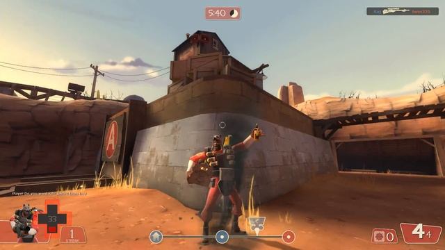 TF2 Unusual taunt Oblooterated Midnight Whirlwind in-game preview смотреть онлайн