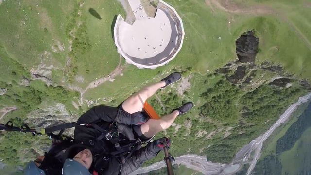 Полет на параплане Грузия 10.06.19 ParaTourYes смотреть онлайн