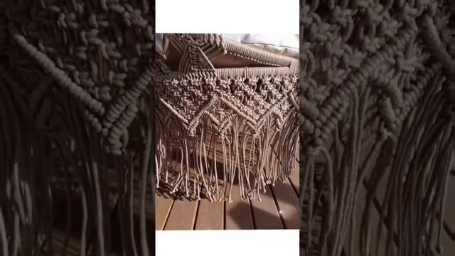 Работа ученицы по мастер -классу подвесного кресла . #макраме #уроки смотреть онлайн