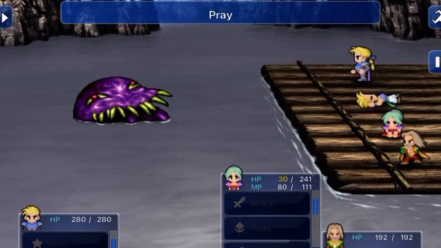 FFVI iOS Ultros first encounter Boss Run смотреть онлайн
