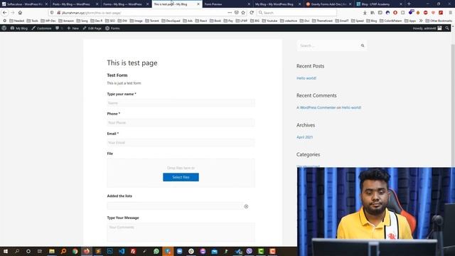 Day 52 || Part-2, Gravity form | The Best WordPress Form Plugin - Details about #GravityForm смотреть онлайн