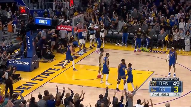 Steph Curry Klay Thompson & Jordan poole Combine for 84 Points Vs Denver! - Game 2 🤯 смотреть онлайн