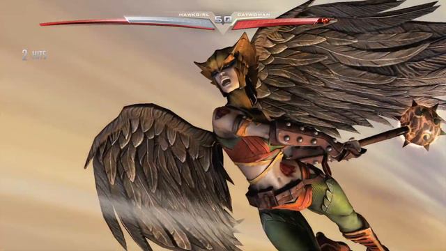Injustice: Gods Among Us Ultimate Edition_Hawkgirl Play w Commentary! смотреть онлайн