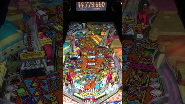 The Flintstones Visual Pinball Review and Gameplay - 8.7 - Williams Pinball смотреть онлайн