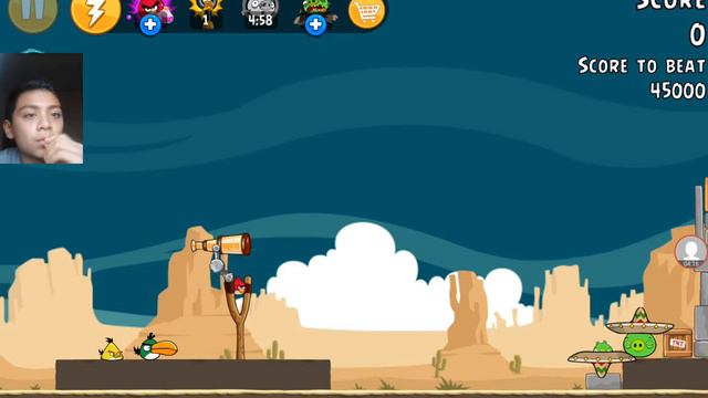 Angry birds the Mighty league Wood league Gameplay All Stars смотреть онлайн