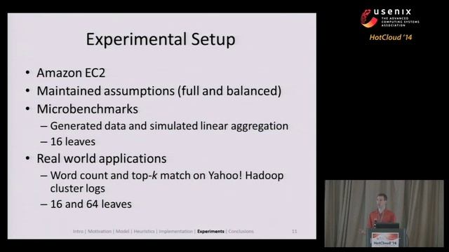 HotCloud '14 - LOOM: Optimal Aggregation Overlays for In-Memory Big Data Processing смотреть онлайн