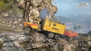 Как попасть в овраг/Таймыр/SnowRunner 2022