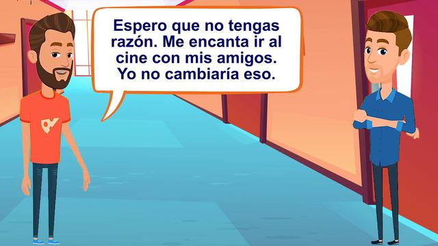 Futuro simple conversación (Predicciones) Aprende español - Habla español - diálogos en español смотреть онлайн