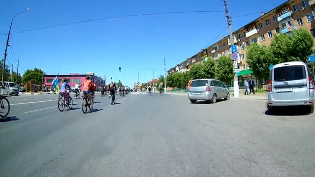 Велопарад в Волжском
