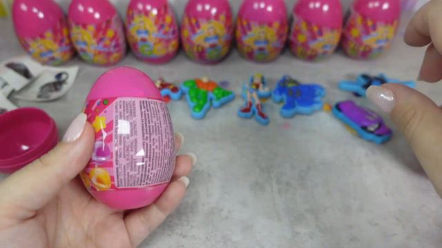 Супергерои В Сюрпризах Для Девочек. Kids Egg. Распаковка целого бокса! смотреть онлайн