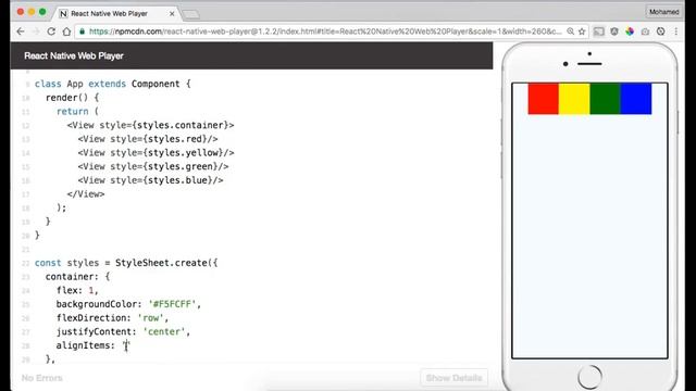 React Native بالعربي - Flex layout System смотреть онлайн