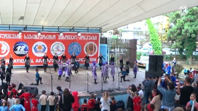 Грузия. г.Кабулети. Аджарский танцевальный коллектив. смотреть онлайн
