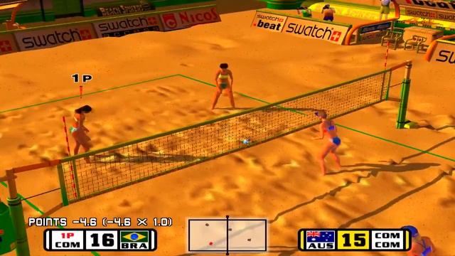 Beach Spikers: Virtua Beach Volleyball (Brazil Gameplay) Nintendo GameCube смотреть онлайн