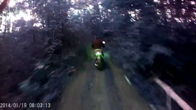 На скутерах от дпс по лесу смотреть онлайн