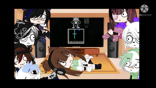 [°Glitchtale React To Bad Time Trio But I Want To Die°] ||•itz_Esma UwU•||