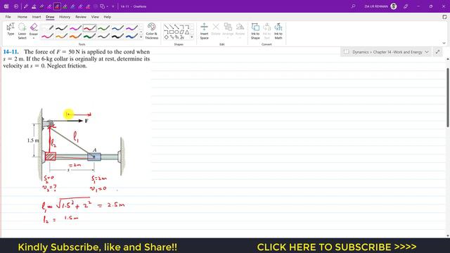 14-11 Kinetics of a Particle: Work and Energy | Chapter 14: Hibbeler Dynamics | Engineers Academy смотреть онлайн