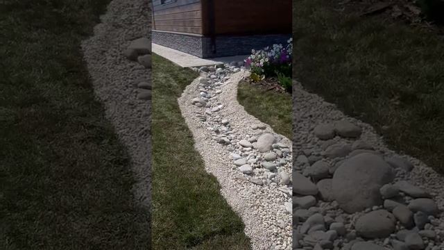 Сухой ручей.Озеленение. смотреть онлайн