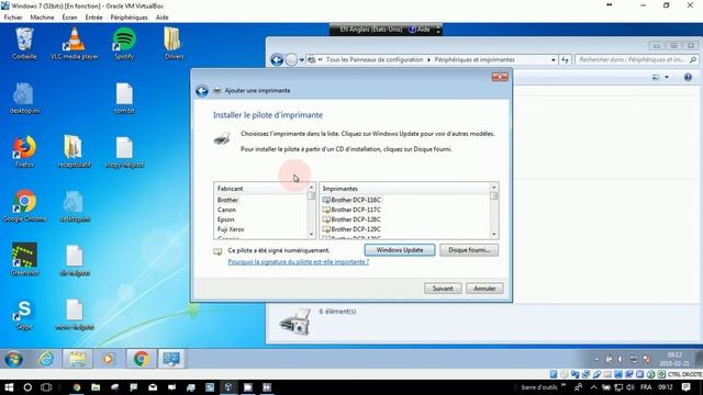 Installation d'une imprimante dans Windows 7 et 10 смотреть онлайн