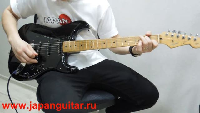 Fender Squier Stratocaster Made in Japan 1990s смотреть онлайн