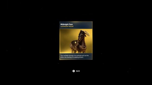 Assassin's Creed Origins - Midnight Sun mount Daily chest reward. смотреть онлайн