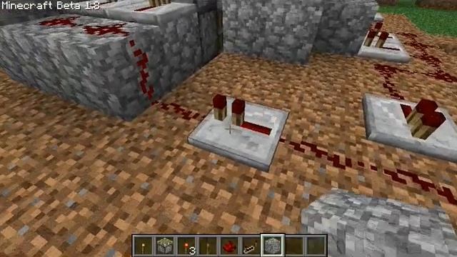 Minecraft - Как сделать скрытую дверь часть-2 смотреть онлайн