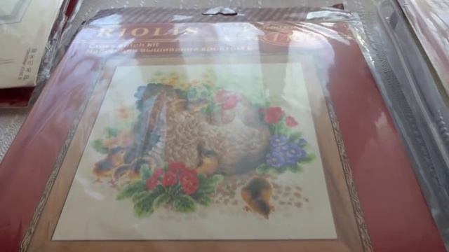 Мои вышивальные подарки на День Рождения заказ с сайта Bobbin смотреть онлайн