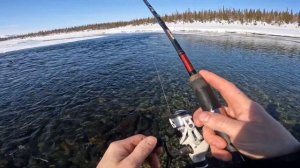 Рыбалка в Норильске . река Талая .