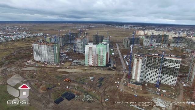 Жилой микрорайон "Салават Купере" (2 аэросъемка) смотреть онлайн