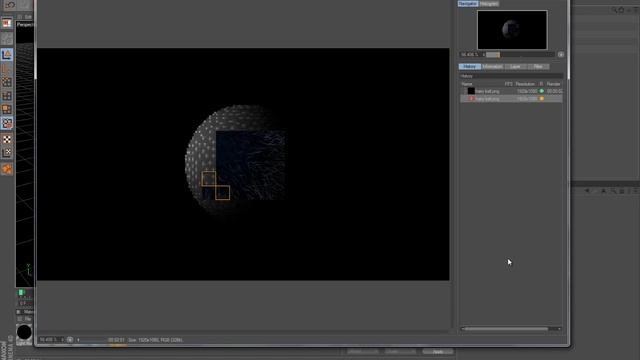 Hairy Sphere Speed-Art (C4D/Photoshop CS6)