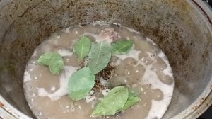 Рисовая каша
 с тушёнкой