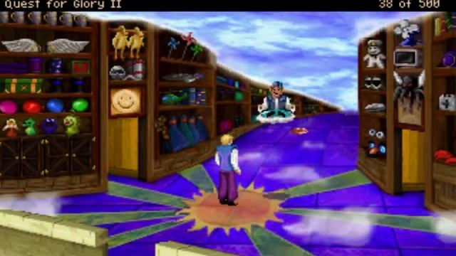 Quest for Glory II: Trial by Fire remake playthrough #2: Town stuff смотреть онлайн