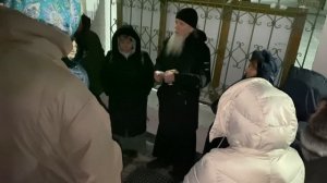 Встреча с паломниками в с. Годеново. Иерей Игорь Мухин