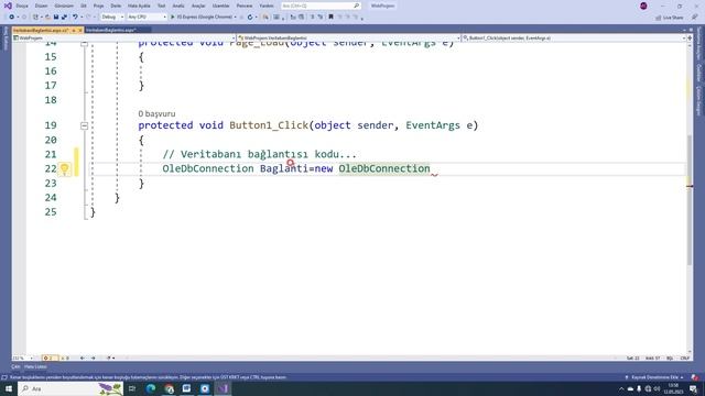 Ders 31: ASP.NET C# OleDbConnection ve SqlConnection ile Veritabanı bağlantısı yapma смотреть онлайн
