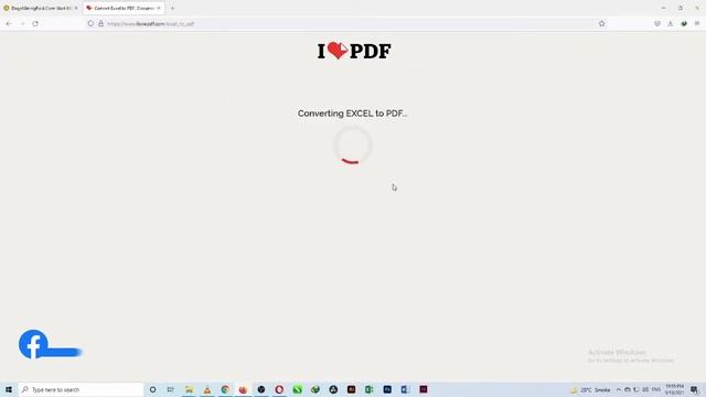 How to Convert MS Excel File to PDF Online with ILOVEPDF смотреть онлайн