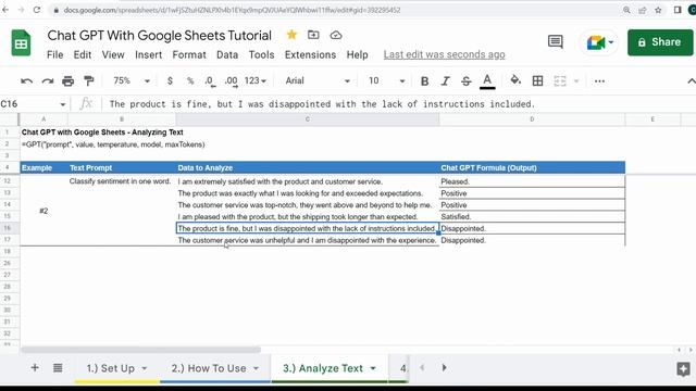 Chat GPT Can Do Your Job (Excel and Google Sheets with ChatGPT) смотреть онлайн