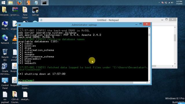 How To Perform SQL Injection On DVWA Using SQLMap смотреть онлайн
