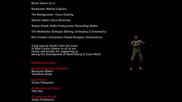 Dead Rising 2: Case West - Credits смотреть онлайн
