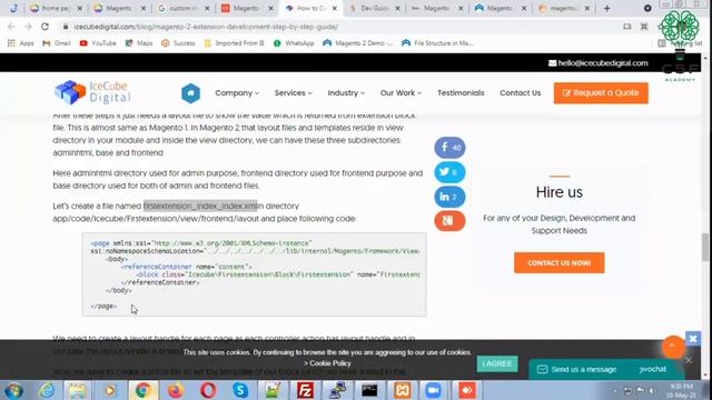 Custom Page Creation using Controller in Magento - Free Magento 2 Training | Millionaires by Magent смотреть онлайн