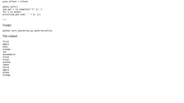 Unix & Linux: Sort a file while grouping indented lines with their parent (multiple level) смотреть онлайн