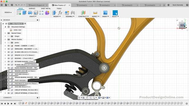 Navigating the Fusion 360 User Interface (sections explained) - REVISED 2019 смотреть онлайн