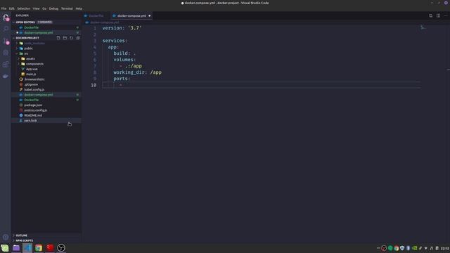VueJs + Docker - Configurando o projeto para containers! #CoffeeBreak смотреть онлайн
