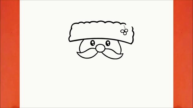 HOW TO DRAW A CUTE SANTA CLAUS смотреть онлайн